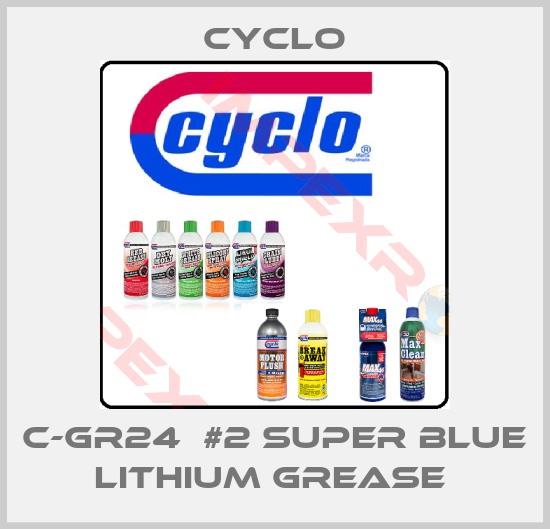 Cyclo-C-GR24  #2 SUPER BLUE LITHIUM GREASE 