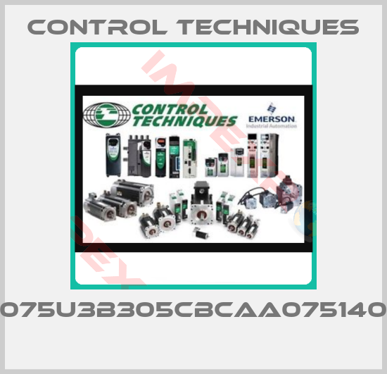 Control Techniques-075U3B305CBCAA075140 