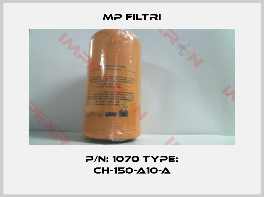 MP Filtri-P/N: 1070 Type: CH-150-A10-A