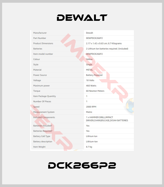 Dewalt-DCK266P2