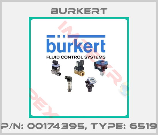 Burkert-p/n: 00174395, Type: 6519