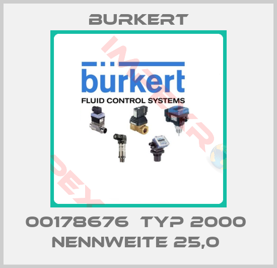 Burkert-00178676  TYP 2000  NENNWEITE 25,0 