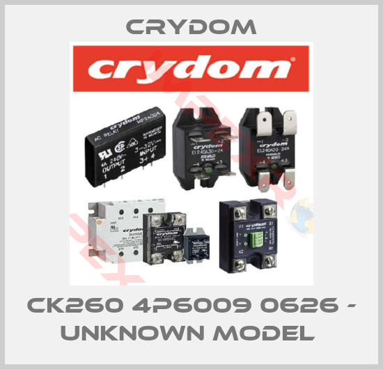 Crydom-CK260 4P6009 0626 - UNKNOWN MODEL 