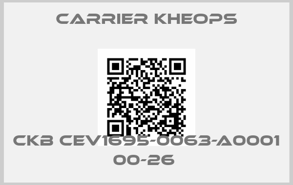 Carrier Kheops-CKB CEV1695-0063-A0001 00-26 