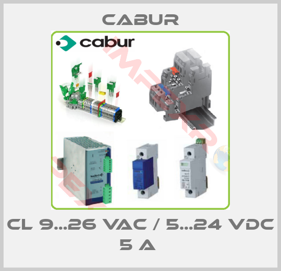 Cabur-CL 9...26 VAC / 5...24 VDC 5 A 