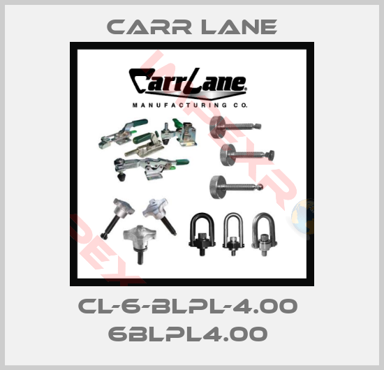 Carr Lane-CL-6-BLPL-4.00  6BLPL4.00 