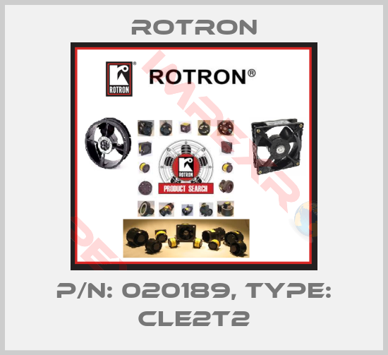 Rotron-P/N: 020189, Type: CLE2T2