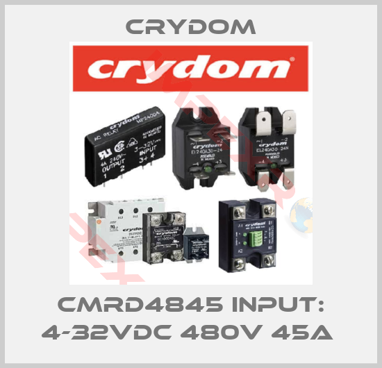 Crydom-CMRD4845 INPUT: 4-32VDC 480V 45A 