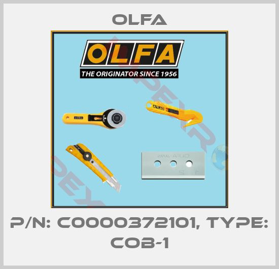Olfa-P/N: C0000372101, Type: COB-1