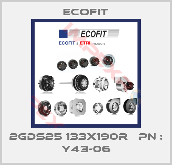 Ecofit-2GDS25 133x190R   PN : Y43-06