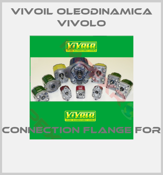 Vivoil Oleodinamica Vivolo-CONNECTION FLANGE FOR 