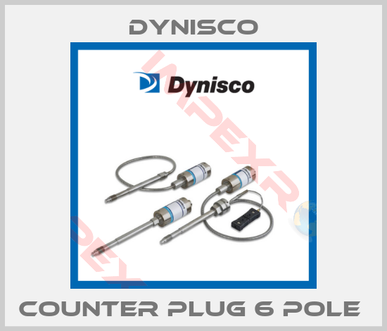 Dynisco-COUNTER PLUG 6 POLE 