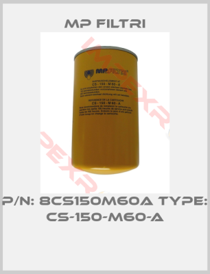 MP Filtri-P/N: 8CS150M60A Type: CS-150-M60-A