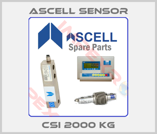 Ascell Sensor-CSI 2000 kg