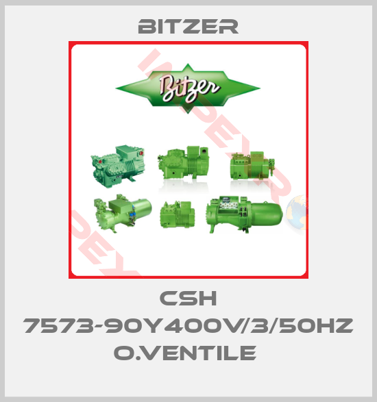 Bitzer-CSH 7573-90Y400V/3/50HZ o.Ventile 