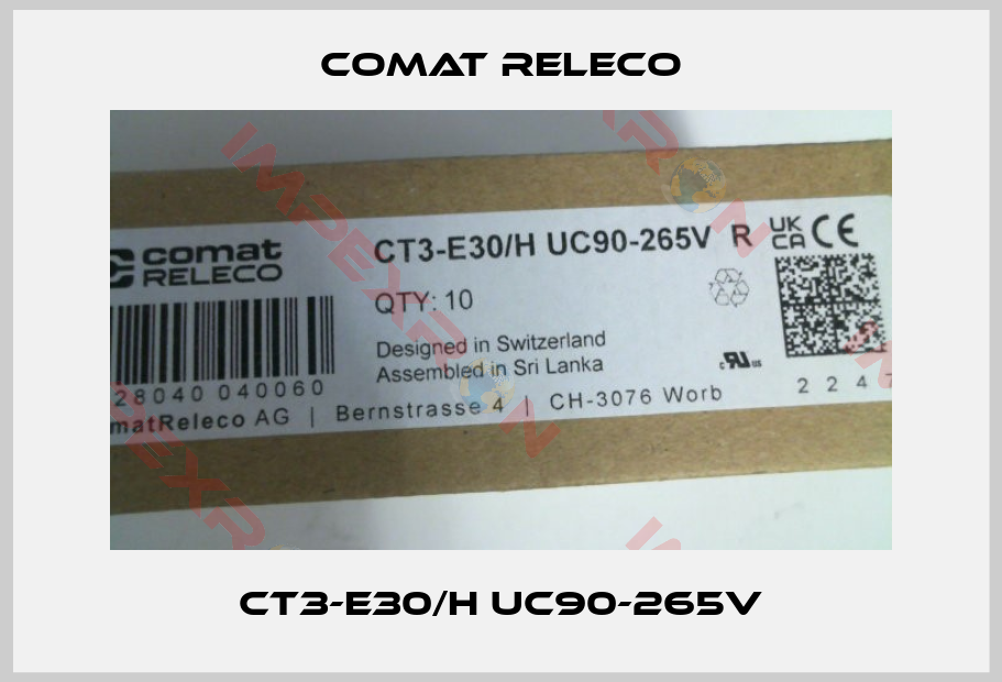 Comat Releco-CT3-E30/H UC90-265V