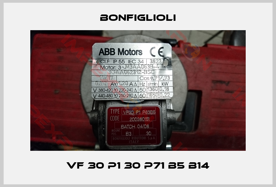 Bonfiglioli-VF 30 P1 30 P71 B5 B14