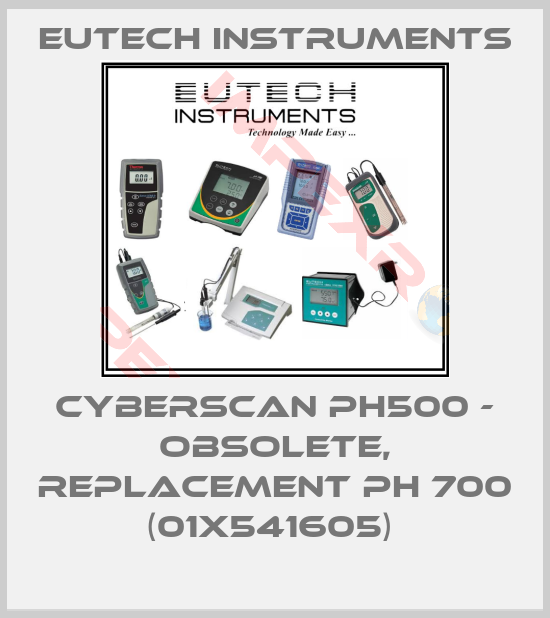 Eutech Instruments-CYBERSCAN PH500 - OBSOLETE, REPLACEMENT PH 700 (01X541605) 