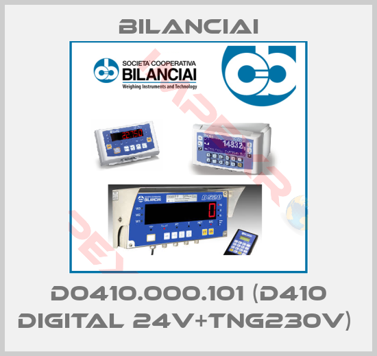 Bilanciai-D0410.000.101 (D410 DIGITAL 24V+TNG230V) 