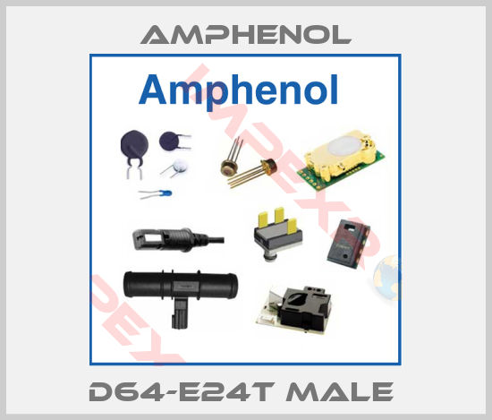Amphenol-D64-E24T MALE 
