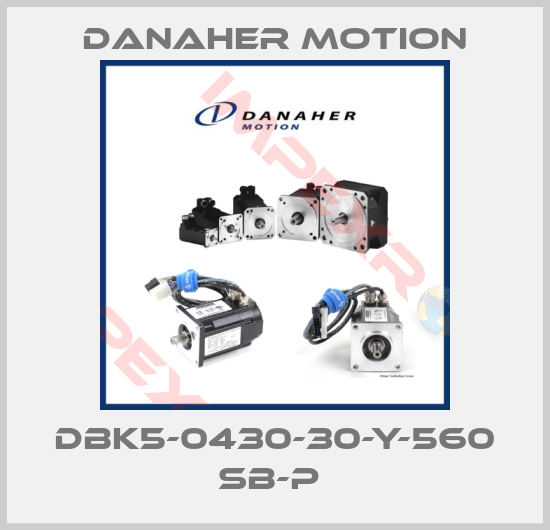 Danaher Motion-DBK5-0430-30-Y-560 SB-P 