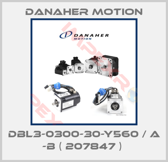Danaher Motion-DBL3-0300-30-Y560 / A -B ( 207847 ) 
