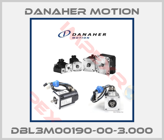 Danaher Motion-DBL3M00190-00-3.000