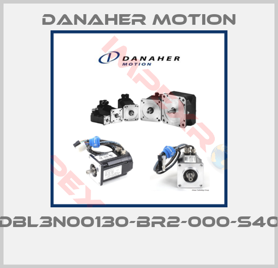 Danaher Motion-DBL3N00130-BR2-000-S40 
