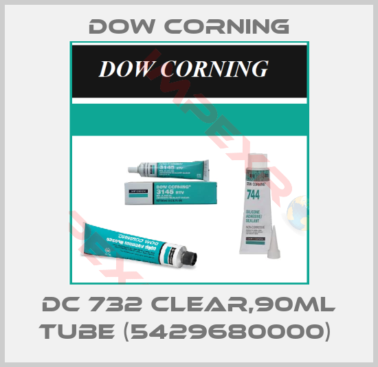 Dow Corning-DC 732 CLEAR,90ML TUBE (5429680000) 
