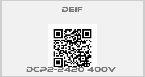 Deif-DCP2-2420 400V 