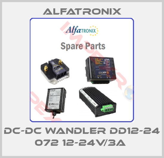 Alfatronix-DC-DC Wandler DD12-24 072 12-24V/3A 