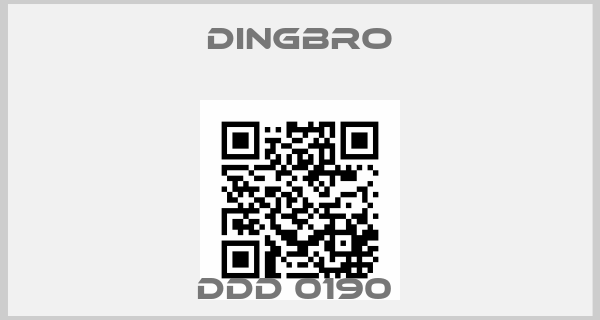 Dingbro-DDD 0190 