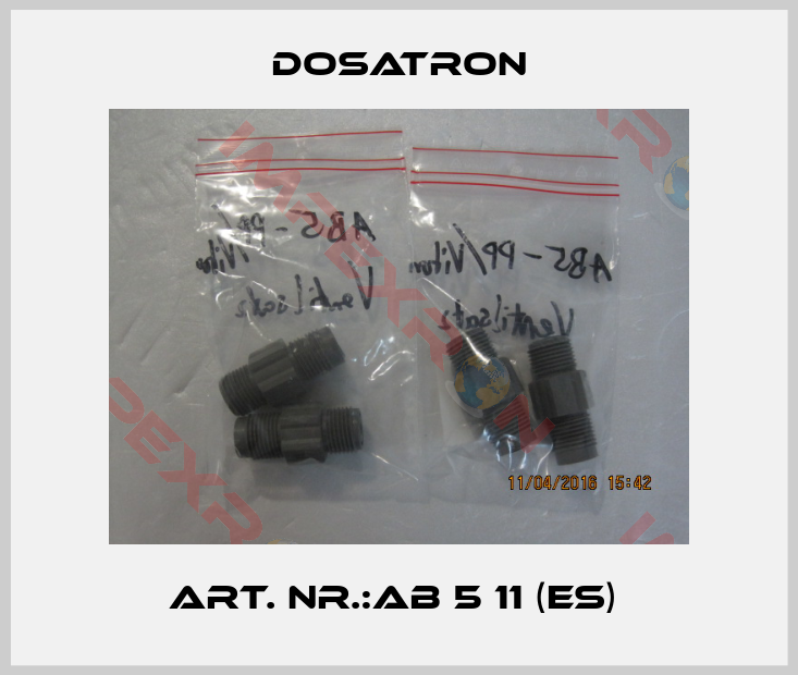 Dosatron-Art. Nr.:AB 5 11 (ES) 