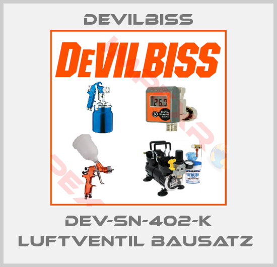 Devilbiss-DEV-SN-402-K LUFTVENTIL BAUSATZ 