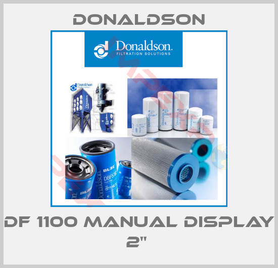 Donaldson-DF 1100 MANUAL DISPLAY 2" 