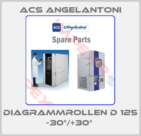 ACS Angelantoni-DIAGRAMMROLLEN D 125 -30°/+30° 