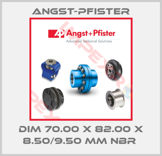 Angst-Pfister-DIM 70.00 X 82.00 X 8.50/9.50 MM NBR 