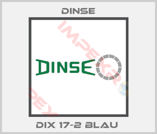 Dinse-DIX 17-2 BLAU 