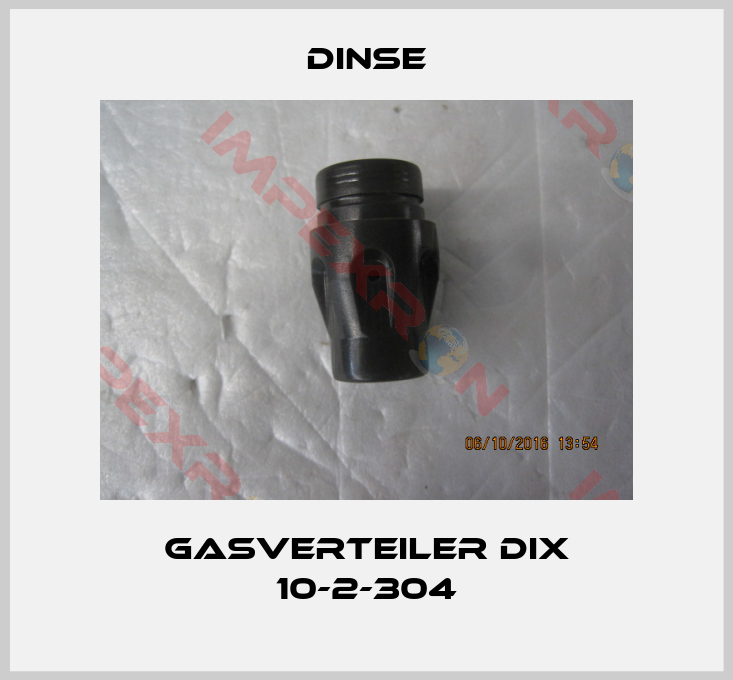 Dinse-Gasverteiler DIX 10-2-304