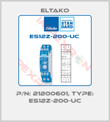 Eltako-P/N: 21200601, Type: ES12Z-200-UC