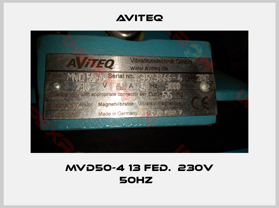 Aviteq-MVD50-4 13 FED.  230V 50HZ  