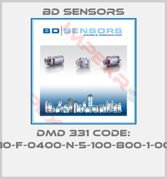 Bd Sensors-DMD 331 CODE: 730-F-0400-N-5-100-800-1-000 