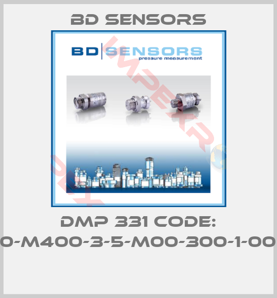 Bd Sensors-DMP 331 Code: 110-M400-3-5-M00-300-1-000 