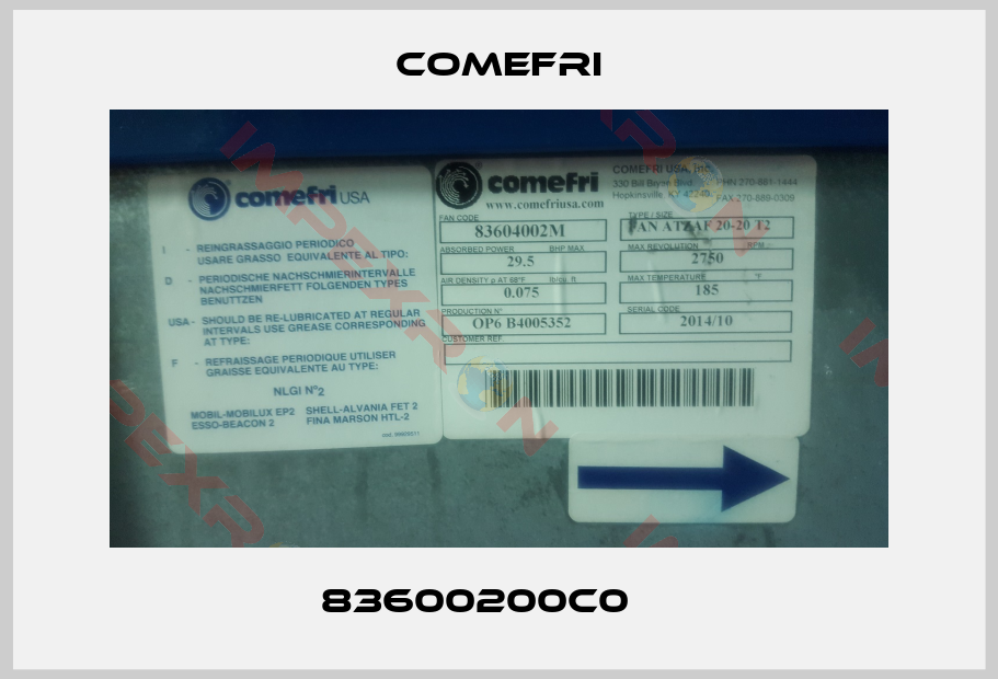 Comefri-83600200C0    