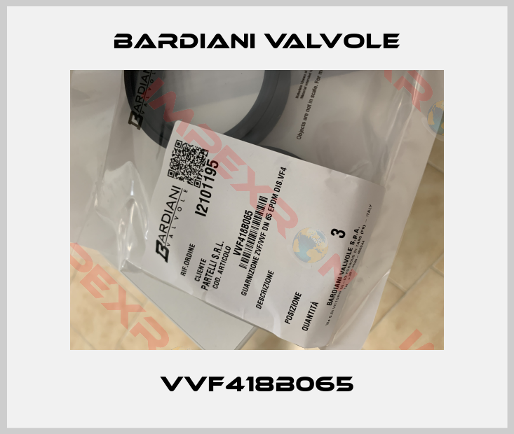 Bardiani Valvole-VVF418B065