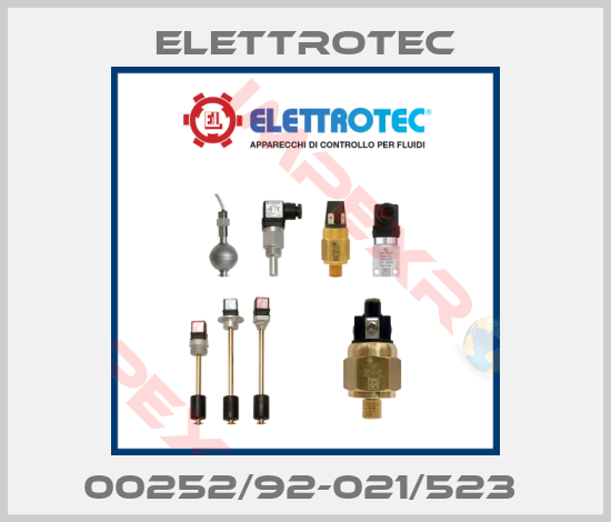Elettrotec-00252/92-021/523 
