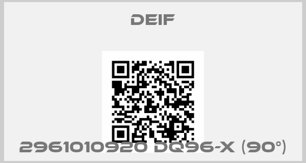 Deif-2961010920 DQ96-x (90°)