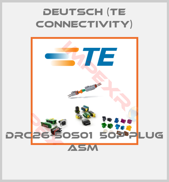 Deutsch (TE Connectivity)-DRC26-50S01  50P PLUG ASM 