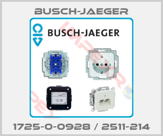 Busch-Jaeger-1725-0-0928 / 2511-214