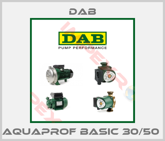 DAB-AQUAPROF BASIC 30/50 